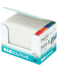 โพสต์-อิท 75 x 12.5 มม. 100 แผ่น x 20 แผ่น สีรุ้ง