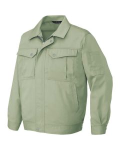 เสื้อเบลาส์ฤดูร้อนแขนยาว (unisex) สีเขียวเอิร์ธกรีน SS