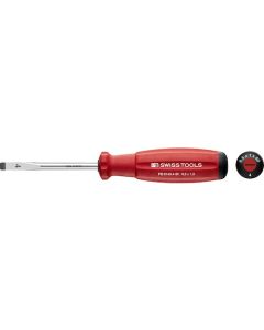 ไขควงปากแบน SwissGrip ความยาวรวม 185 มม. ใช้ได้กับสกรูขนาด M3.5