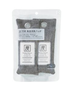 Bamboo Charcoal Dehumidificaton&Deodrant Bag(75gX2) 60 อัน