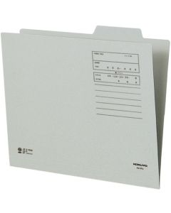 แฟ้มสันกว้าง (สี) A4 สีเทา 10 แผ่น A4-IFM x 10