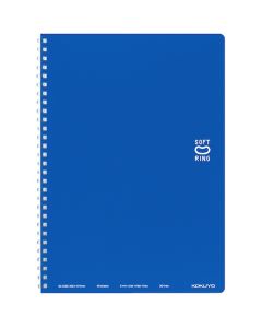 สมุดโน้ตแบบ Soft Ring ขนาด Semi-B5 มีเส้น Dot B 40 แผ่น สีน้ำเงิน x 5 สมุด Su-SV301BT-B x 5
