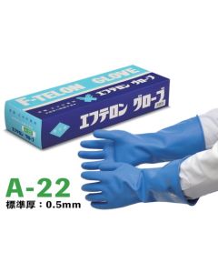 ถุงมือทนกรดคุณภาพสูงพิเศษ ถุงมือเอฟเทลอน รุ่น A-22