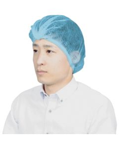 สั่งซื้อหมวกคลุมผมแบบใช้แล้วทิ้ง สีฟ้า จำนวนมาก (500 ชิ้น)