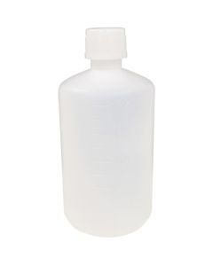 ขวดพลาสติก PE ปากแคบ สีขาว ขนาด 1 ลิตร จำนวน 20 ขวด