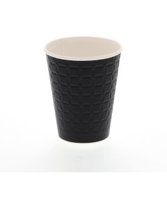 ถ้วยกระดาษ Modele Cup ขนาด 9 ออนซ์ (260 มล.) สีดำ