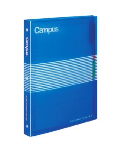 แฟ้มเอกสาร Campus (กลาง) B5 (26 รู) สีน้ำเงิน 10 แผ่น Ru-P334B
