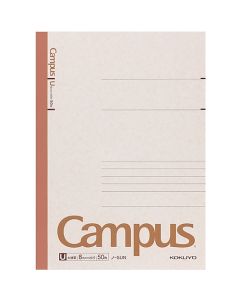 สมุดโน๊ต Campus Notebook No.6 สมุดปกแข็ง Semi-B5 หนา 50 แผ่น x 10 เล่ม No.5UN x 10