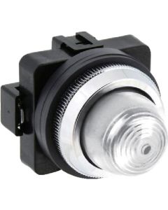 ไฟแสดงสถานะทรงกลม Φ30 สีขาว DC24V