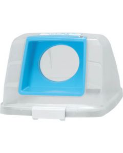 ถังแยก CN90 ฝากลม PET สีฟ้า