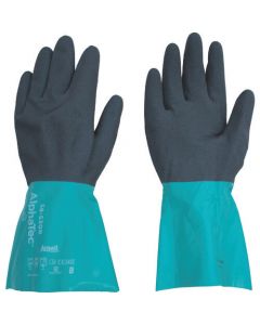 ถุงมือกันสารเคมี Alphatec 58-530 M size