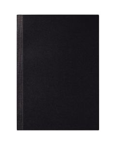 สมุดโน๊ตดีไซน์ ปกดำ A5 กว้าง 7 มม. 40 แผ่น <SYSTEM> สมุดโน้ตไร้สาย