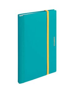Folded clear-File Compaq light blue