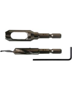 Hexagonal Shank Countersink Drill & Plug Cutter 3x9x9 Set 1เส้น