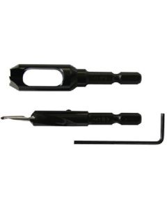 H.S.S.Hexagonal Shank Countersink Drill & Plug Cutter 3x9x9 Set 1เส้น
