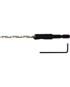 H.S.S.Hexagonal Shank Countersink Drill for Wood Deck 3.5x10x80L 1เส้น