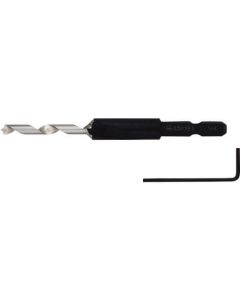 H.S.S.Hexagonal Shank Countersink Drill for Wood Deck 4.5x10x60L 1เส้น