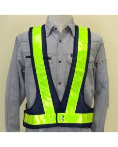Safety vest of phosphorescence type 1แผ่น