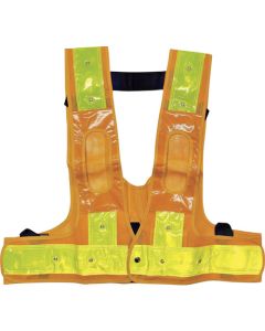 LED Safety Vest For Full Harness Soutyakudekirundesu (king size)