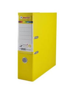 แฟ้มก้านยก3ม้าF4 สัน3" เหลือง แพ็ค3เล่ม ตราม้า 1002F/YL