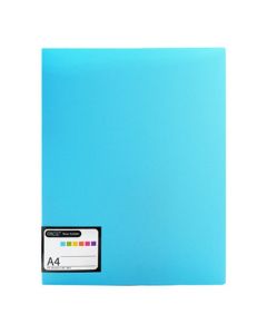 แฟ้มโชว์เอกสาร A4 ฟ้า (20 ซอง) ออร์ก้า DT-201