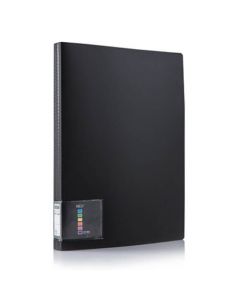แฟ้มโชว์เอกสาร A4 ดำ (40ซอง/เล่ม) ออร์ก้า DT-401