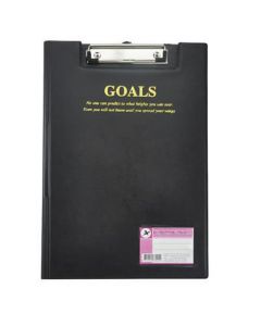 คลิปบอร์ด F/C ดำ ตราม้า H-035