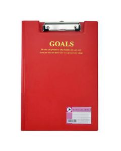 คลิปบอร์ด F/C แดง ตราม้า H-035