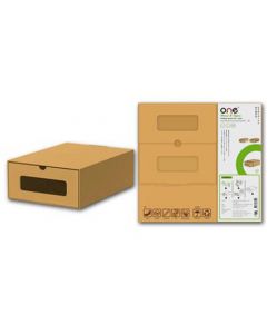 กล่องลิ้นชักอเนกประสงค์พับได้ใหญ่ 1 ชั้น น้ำตาล ONE