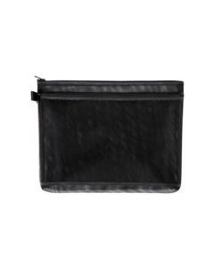 กระเป๋าตาข่ายขยายข้าง ซิปคู่ A4 ดำ ME.STYLE