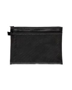 กระเป๋าตาข่าย ซิปคู่ B5 ดำ ME.STYLE