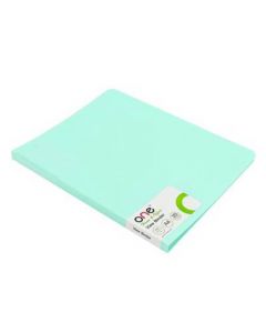 แฟ้มโชว์เอกสาร 20 ซอง A4 เขียว ONE CY0432