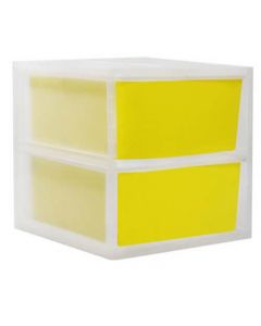 กล่องอเนกประสงค์พลาสติก ขาว-เหลือง ออร์ก้า JSB-BO04