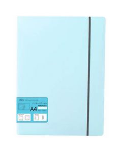 แฟ้มคลิปหนีบ A4 ฟ้า ออร์ก้า FOL-LN07