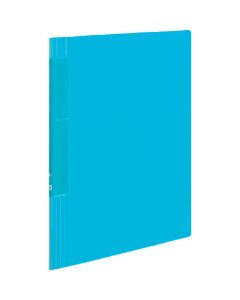 สมุดใส <novita> เวฟคัท A4 แนวตั้งติดกระเป๋า 20 แผ่น ฟ้าอ่อน La-TN560LB