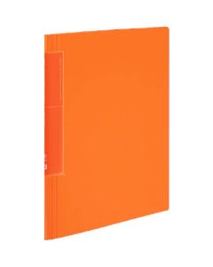 สมุดใส <novita> เวฟคัท A4 แนวตั้ง แบบฟิกซ์ 20 ซอง สีส้ม la-TN560YR