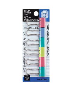 ชุดสไลด์คลิปคู่สีรวม Cree-835N ขนาดเล็ก 6 ชิ้น