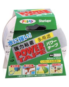 พาวเวอร์เทป 48มม.x10ม. สีขาว