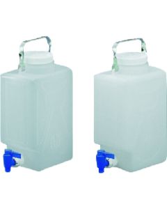 ขวดเหลี่ยมพร้อมจุก 20L ทำจาก PP