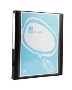 แฟ้ม 2 ห่วง A4 สัน 1 นิ้ว ดำ ออร์ก้า A-995