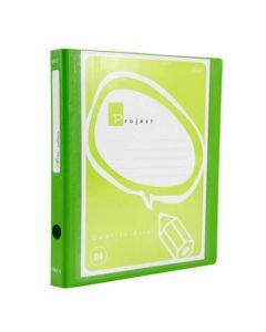 แฟ้ม 2 ห่วง A4 สัน 1 นิ้ว เขียว ออร์ก้า A-995