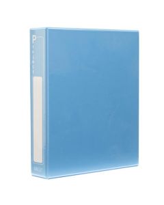 แฟ้ม 2 ห่วง A4 สัน 2" ฟ้า ออร์ก้า PVC