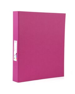แฟ้ม 2 ห่วง A4 สัน 3.5 ซม. ชมพู ออร์ก้า A-919