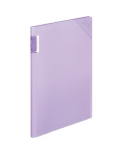 แฟ้มใส Motte (ชนิดติดตาย) A4 แนวตั้ง สีม่วง 6 ช่อง FU-LM5710V-6