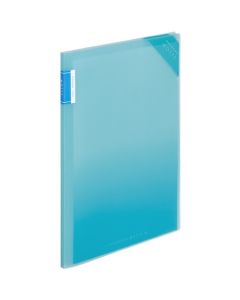 แฟ้มใส Motte (ชนิดติดตายตัว) A4 แนวตั้ง สีฟ้าอ่อน 6 ช่อง FU-LM5710LB-6