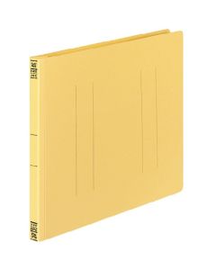 แฟ้มแบน (ทำจากไม้บาง) A4 แนวนอน 15 มม. บรรจุ 150 แผ่น 2 รู สีเหลือง FU-VK15Y