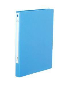 แฟ้มจดหมาย <ความเหนียว> A4 แนวตั้ง 18มม. เข้าเล่ม 2 รู ฟ้า Fu-H520NB