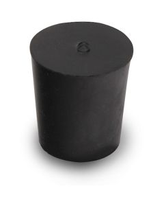 จุกยางธรรมชาติสีดำ เบอร์ 6 ขนาด 23 x 19.5 x 26 ซม.