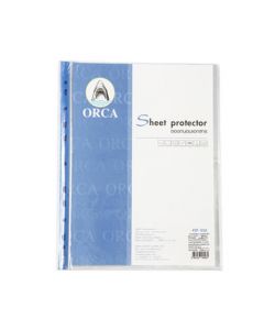 ซองเอกสาร 11รู A4 แถบน้ำเงิน (20ซอง) ออร์ก้า