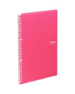 แฟ้มแคมปัส <smart ring> B5 (26 รู) สีชมพูสดใส 10 แผ่น Ru-SP700P